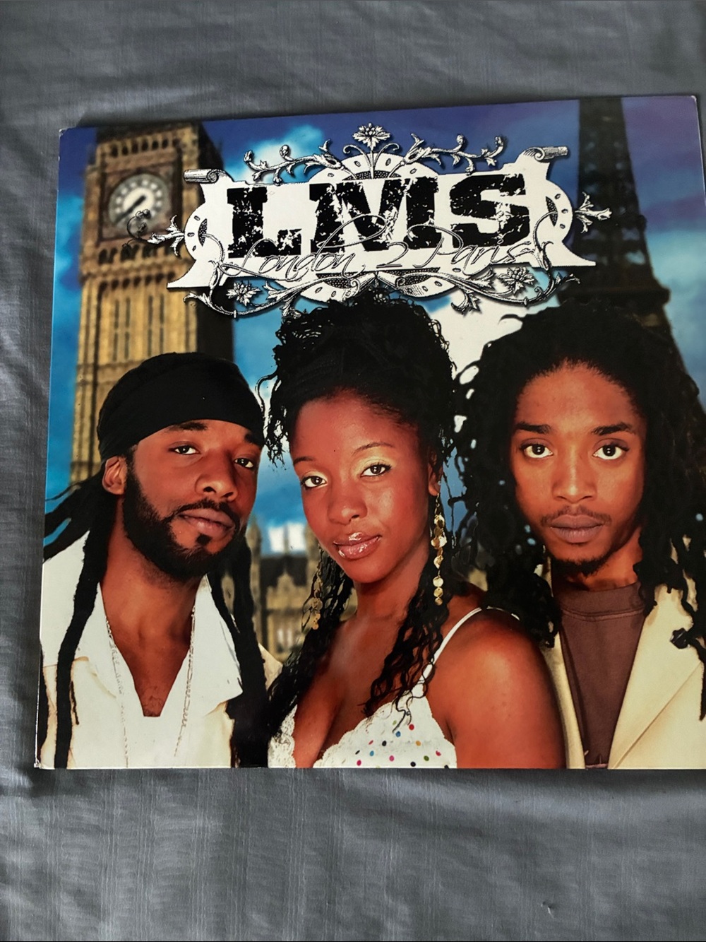 LMS London Parisians Album Cover - Colorful Portrait Art vinyl record
